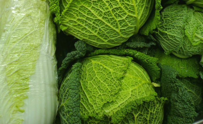 Tipi di verdura verde