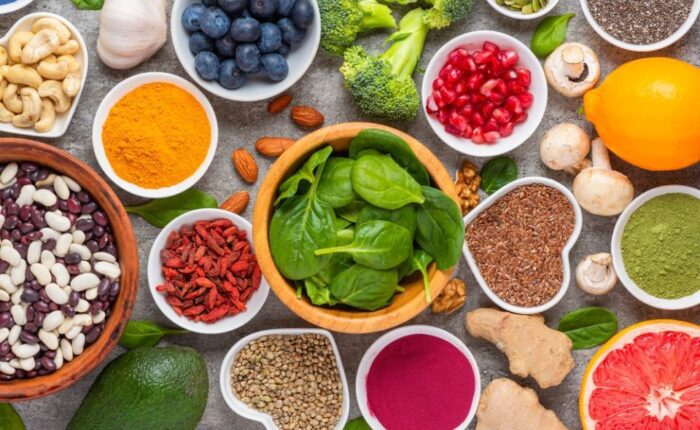 esempi di frutti e verdure considerate come superfoods