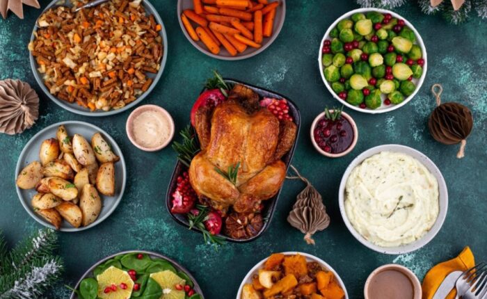 contorni natalizi di verdure