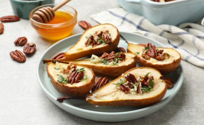 esempio di frutta cotta: pere al forno